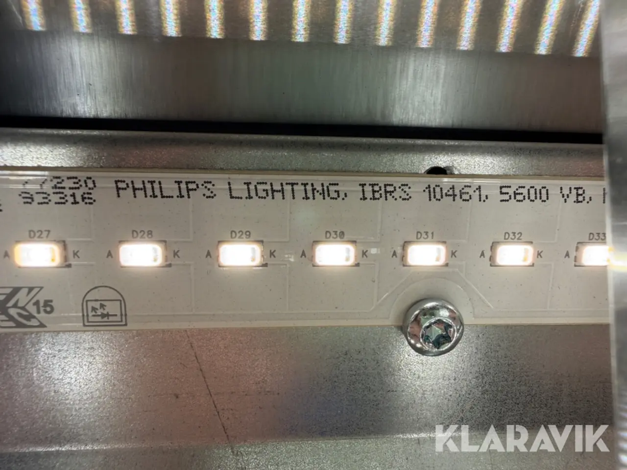 Billede 3 - LED-armaturer Philips med reflektorgitter 55 styk