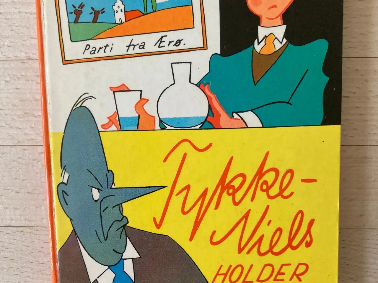 Billede 1 - Tykke Niels holder foredrag, Niels Levinsen