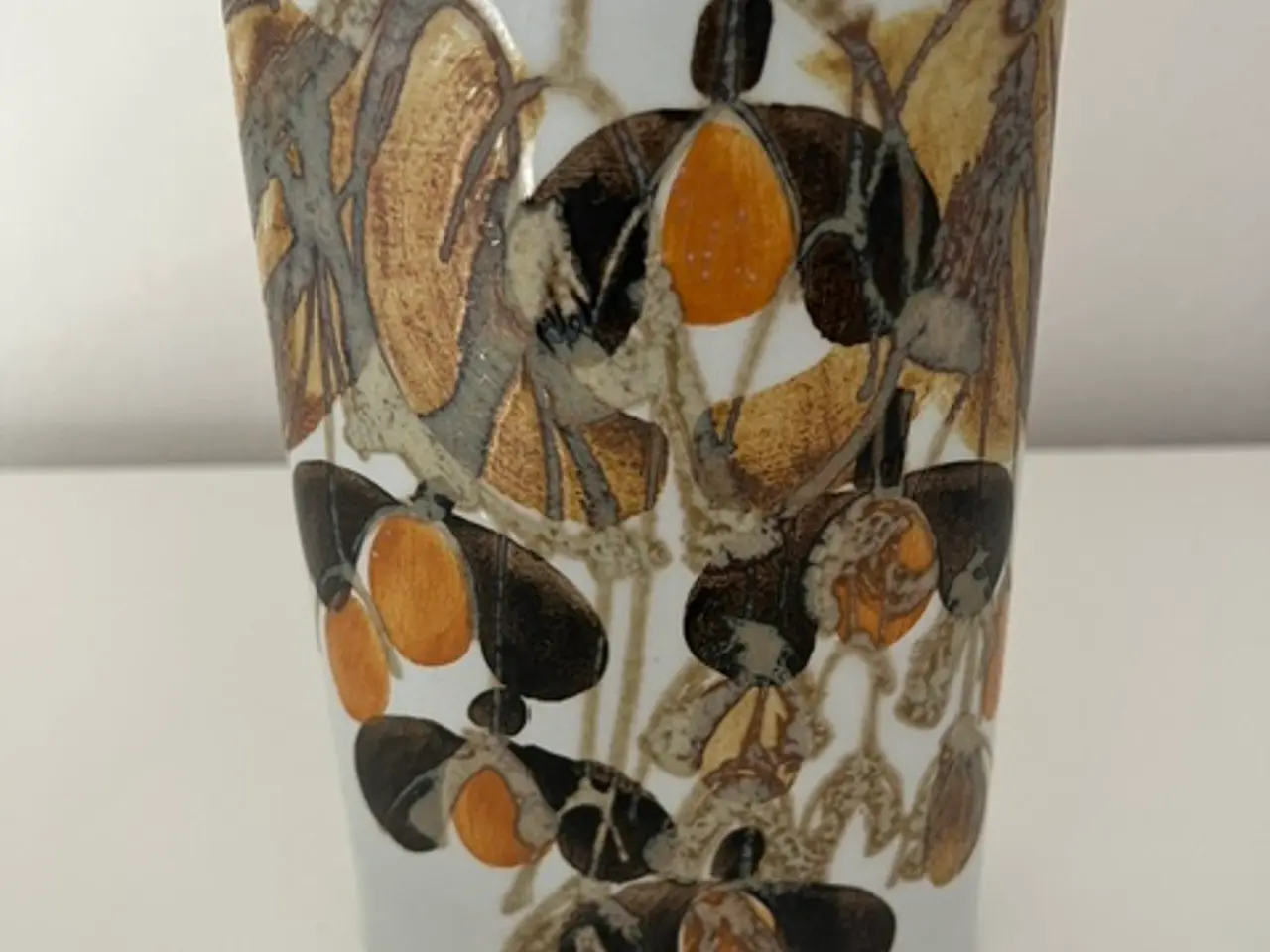 Billede 1 - Royal Copenhagen Siena vase – Ellen Malmer 1.sort.