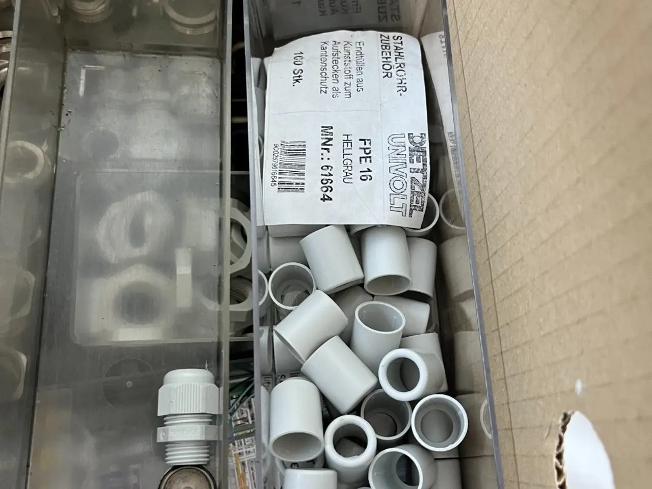Billede 14 - Detzel Univolt kabel Gland parti PG21 PG29 Plastic