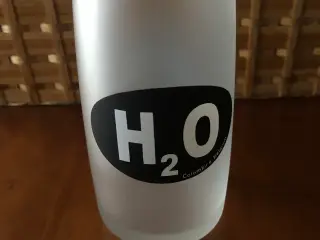 H2O-glas - matteret glas