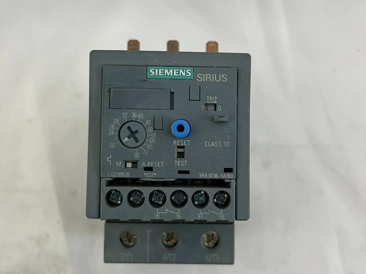 Billede 5 - Siemens SIRIUS 3RB3036-1WB0 Overload relæ 20–80A