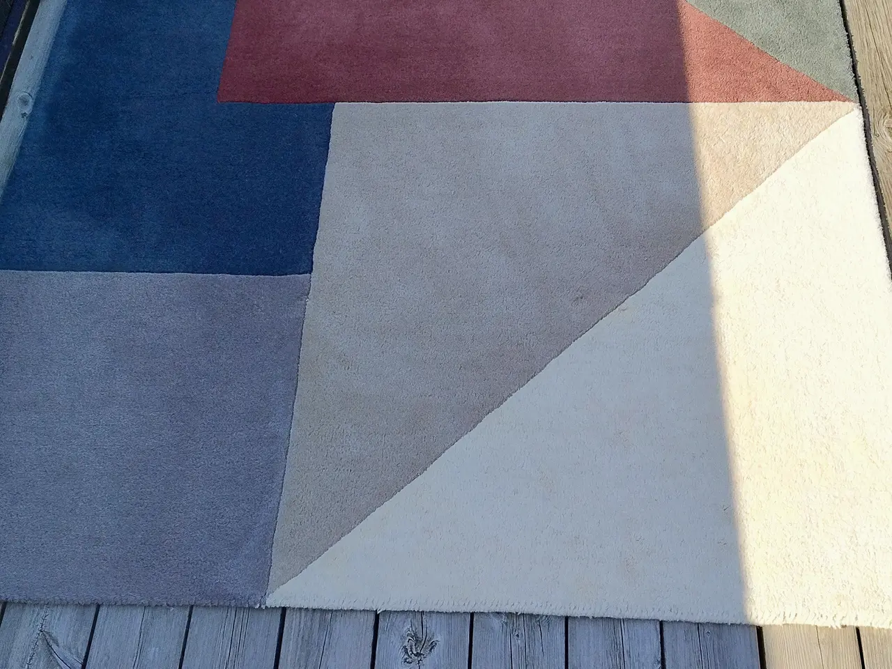 Billede 1 - Linie Design Arguto håndvævet tæppe 140x200 flerfa