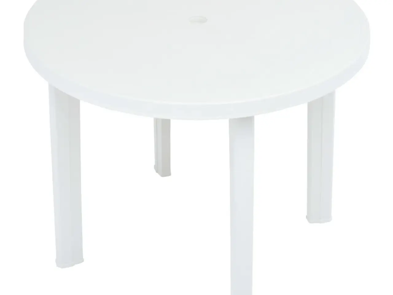 Billede 3 - Havebord i plastik - hvid, 89 cm
