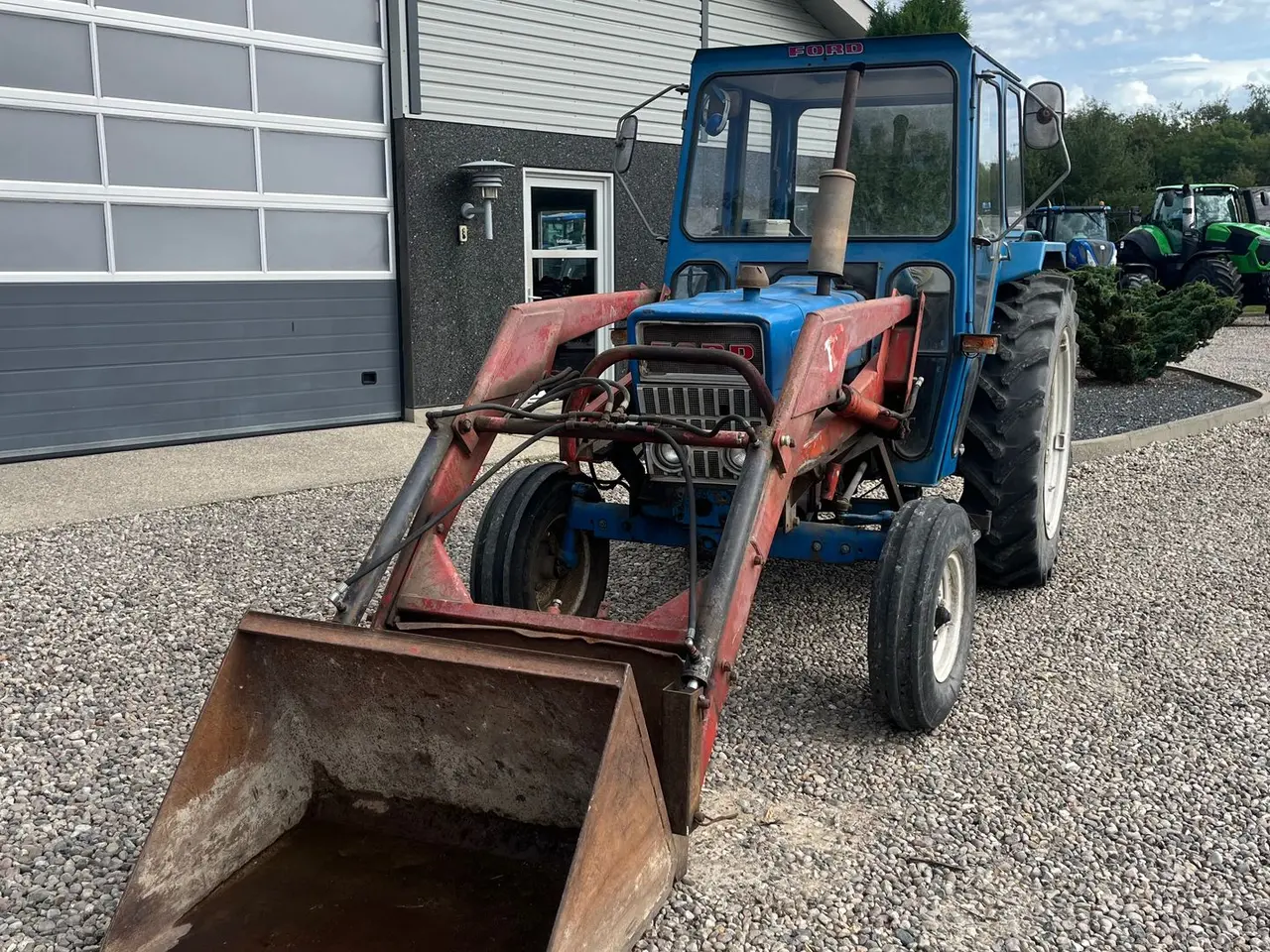 Billede 7 - Ford 4000 Med servo og frontlæsser