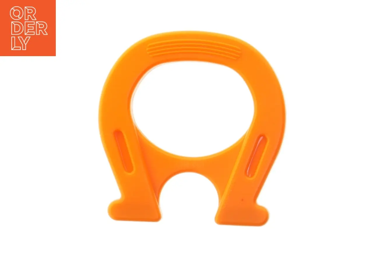 Billede 1 - Orange plastmagnet (str. 12,5 cm)