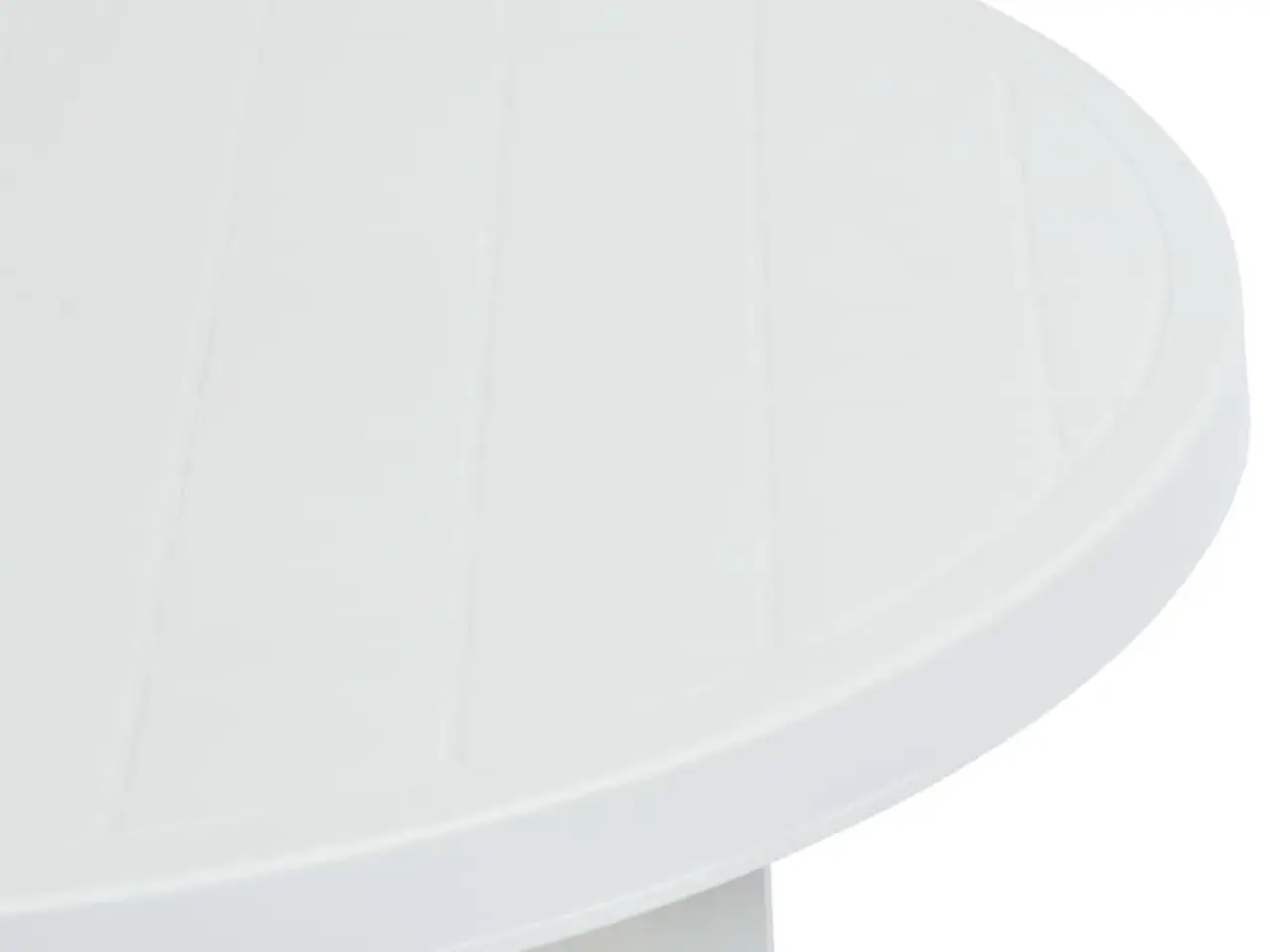 Billede 4 - Havebord i plastik - hvid, 89 cm