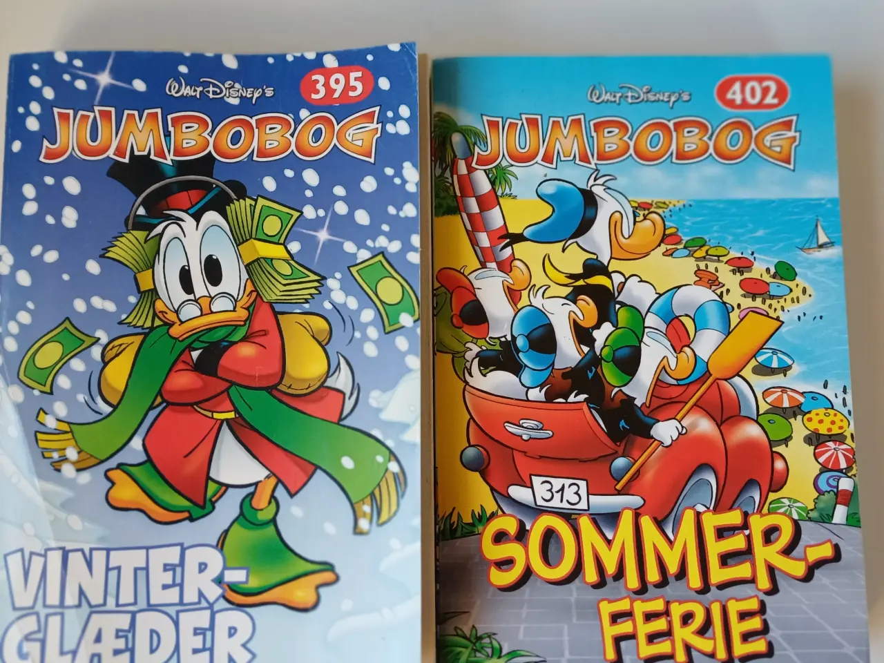 Billede 1 - Jumbobøger Vinterglæder og Sommerferie tegneserier