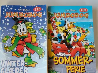 Jumbobøger Vinterglæder og Sommerferie tegneserier