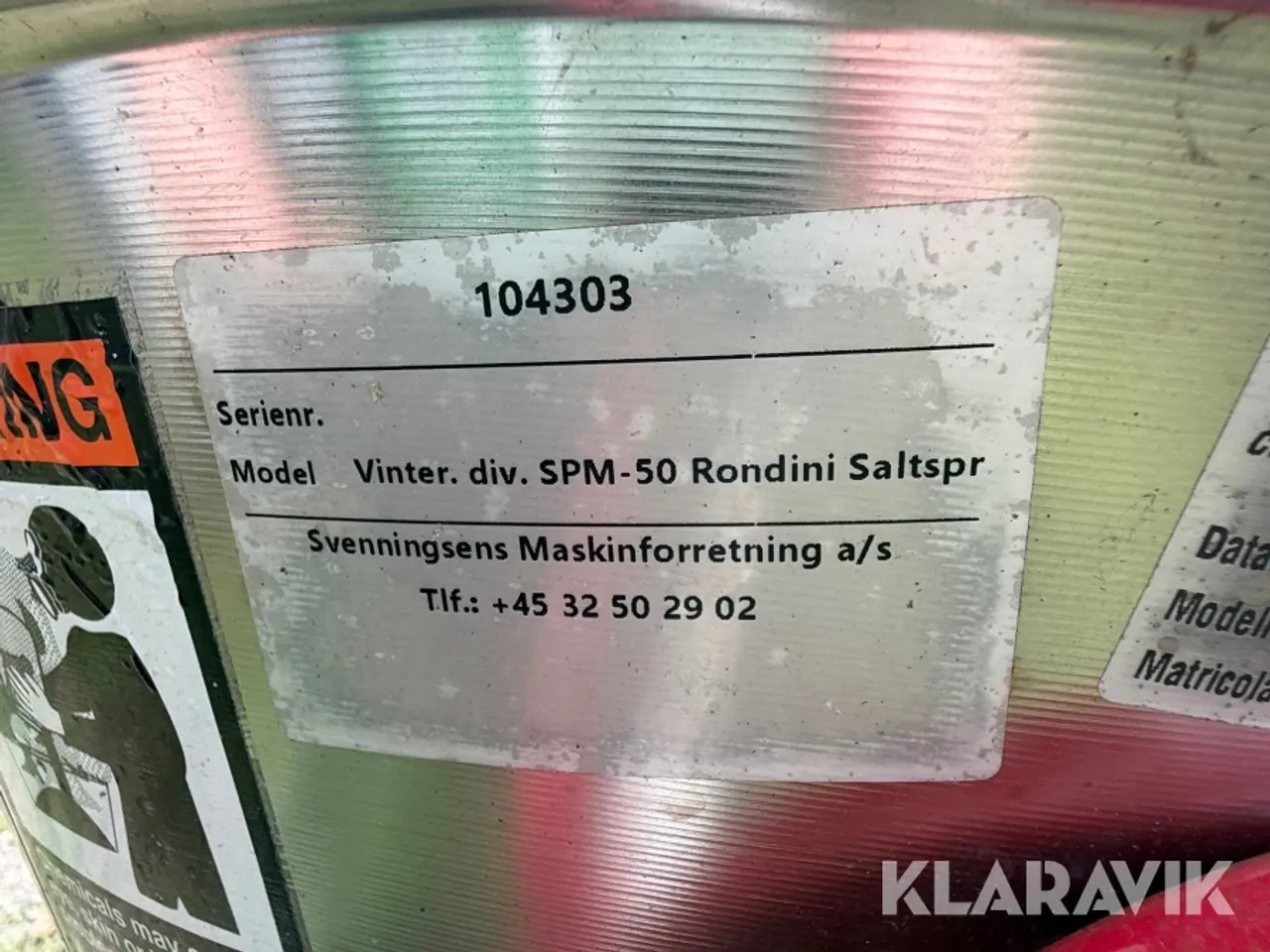 Billede 10 - Gødningsspredere Rondini SPT/50