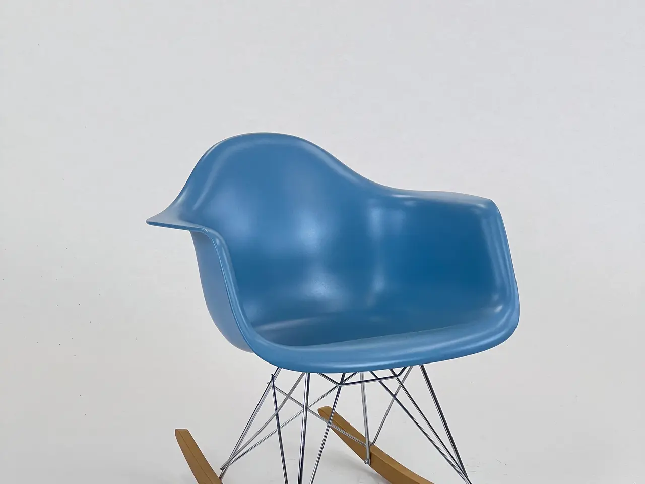 Billede 1 - Vitra Plastic Armchair RAR Loungestol – Blå