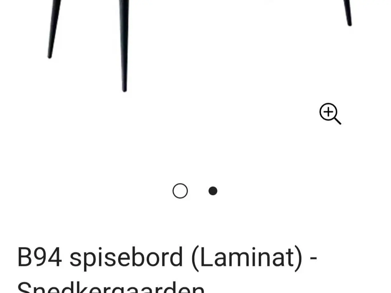 Billede 2 - Snedkergården spisebord eller 240x100 ubrugt
