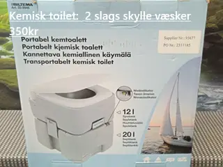 ER uheldet er ude sælges hjælpe midler halv pris