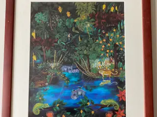 Junglebillede af maler Mie Ejé