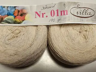 Nyt - 8/1 Evilla/Kauni 100% uld 01m - 192 gr.