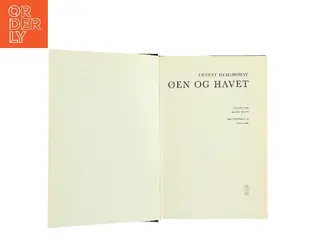 Øen og havet af Ernest Hemingway (Bog)