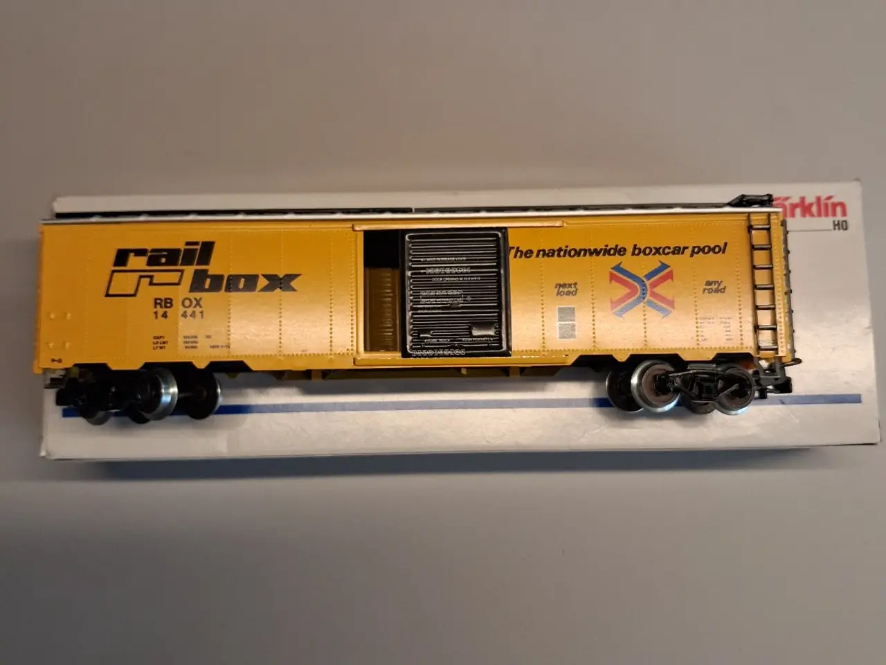 Billede 1 - Märklin #4773 USA box car H0 ac