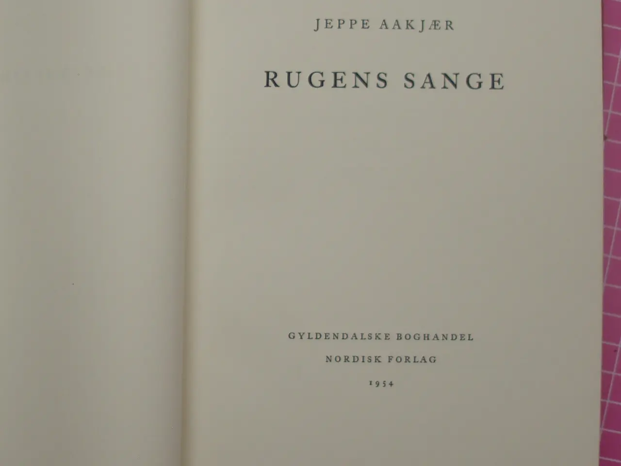 Billede 2 - Rugens sange af Jeppe Aakjær