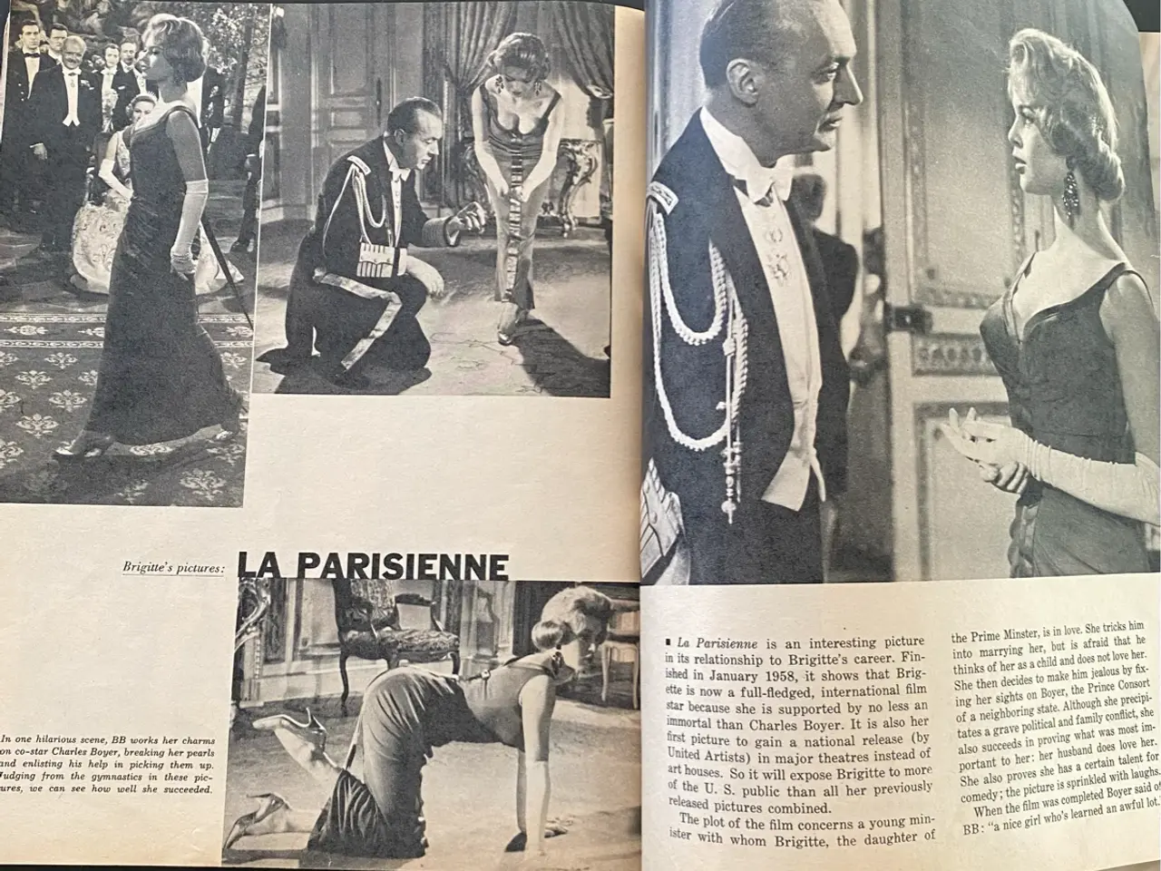 Billede 4 - Brigitte Bardot magasin – Brigitte pin-up blad på