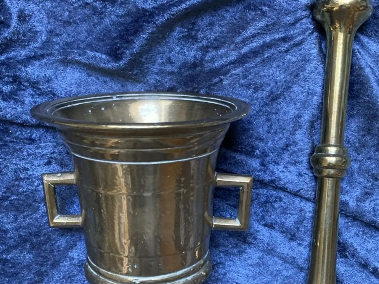 Billede 1 - Morter messing – tung