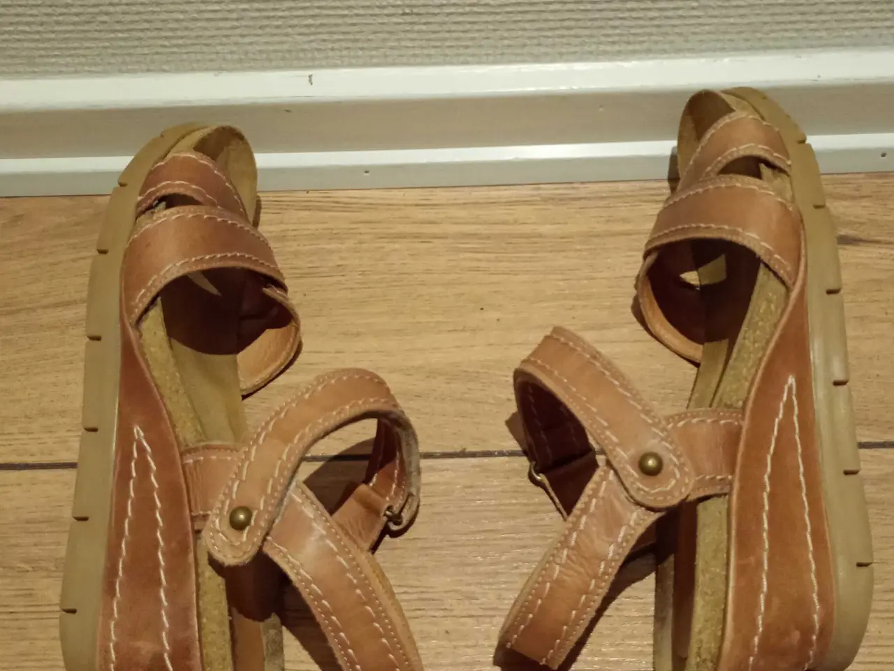 Billede 1 - Damesandaler, COPENHAGEN SHOES, skind, str. 41.