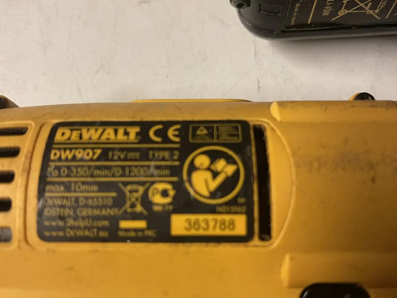Billede 2 - Dewalt bore,skrue maskine12 volt