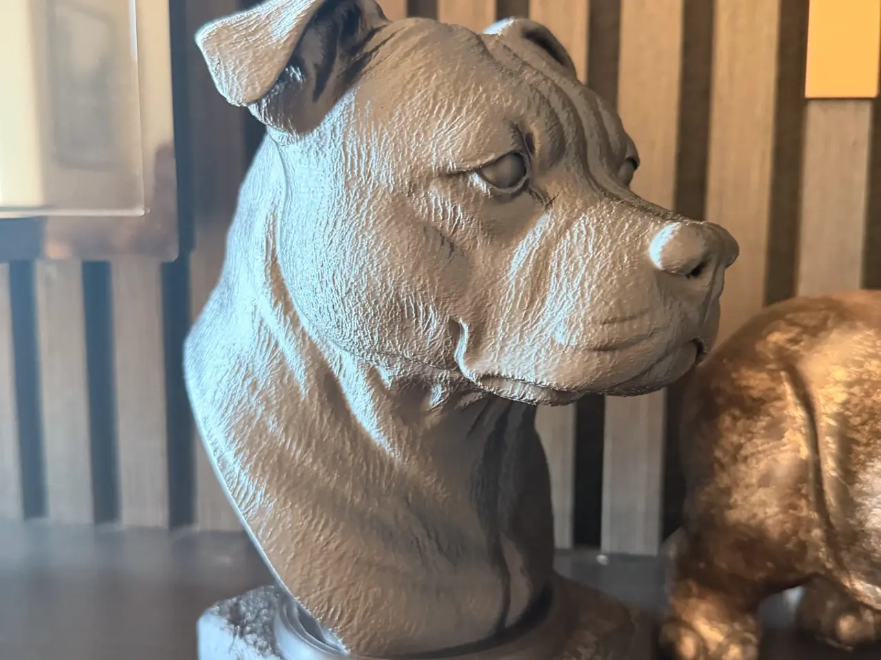 Billede 1 - Stor Staffordshire bullterrier buste