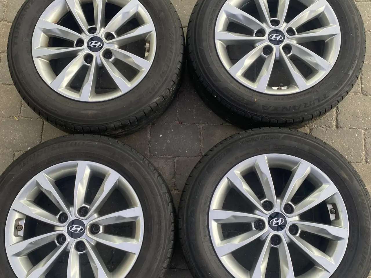 Billede 7 - Originale Hyundai hjul 16” med Tpms og sommerdæk 