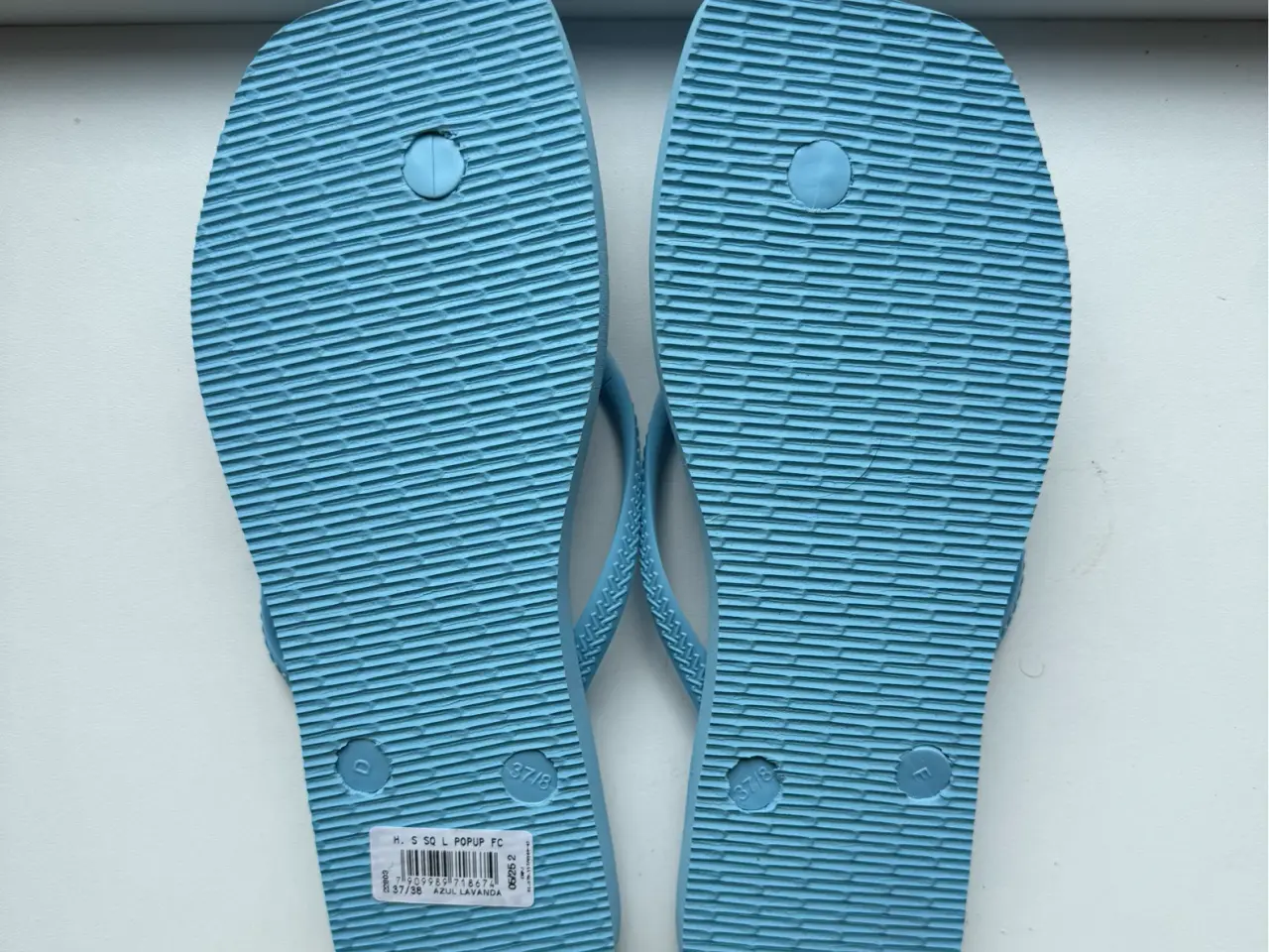 Billede 2 - Havaianas Slim Lyseblå 38