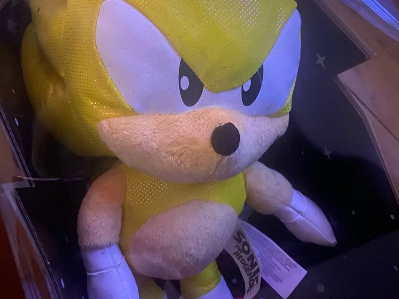Billede 1 - Sonic bamse 38 cm