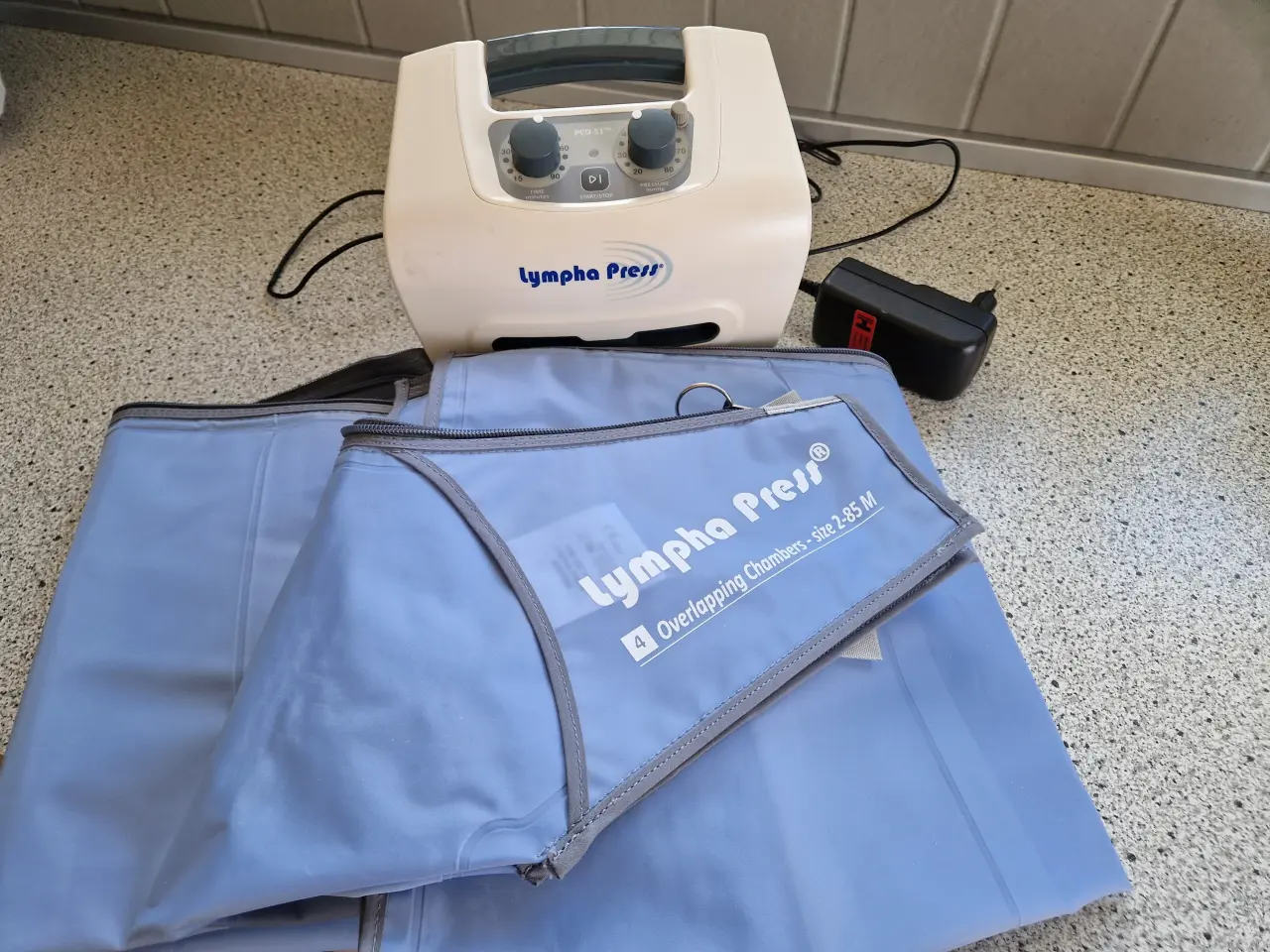 Billede 1 - Venepumpe/massage Lympha Press 