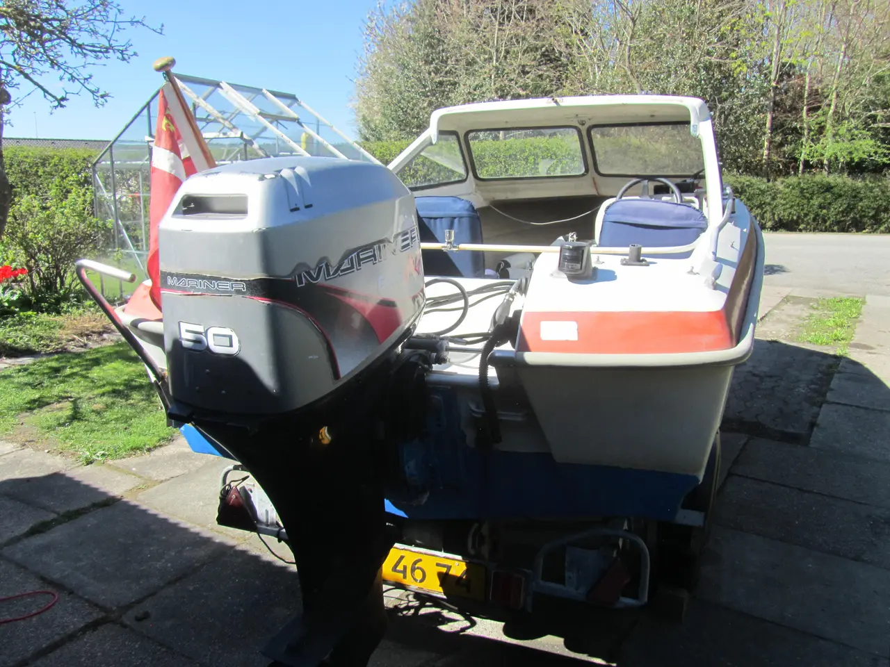 Billede 3 - Norsk Kabine båd  med 50 hk mariner 4takter motor 