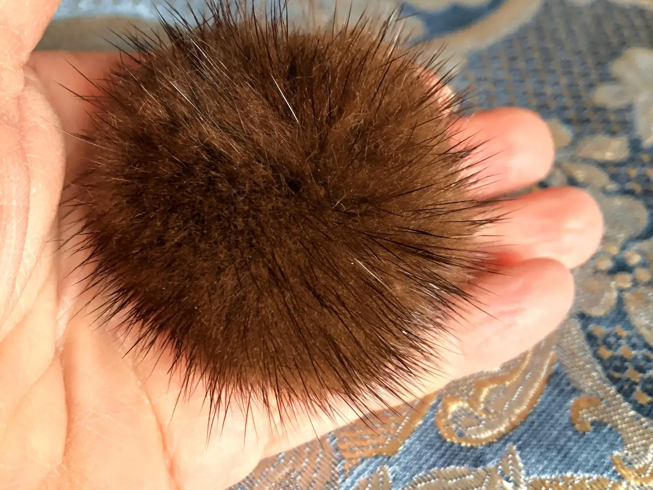 Billede 2 - Pompon i ÆGTE MINK
