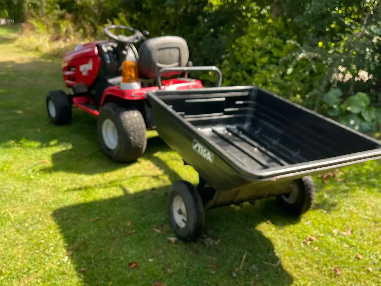 Billede 5 - MTD havetraktor uden klippebord inkl. Stiga vogn