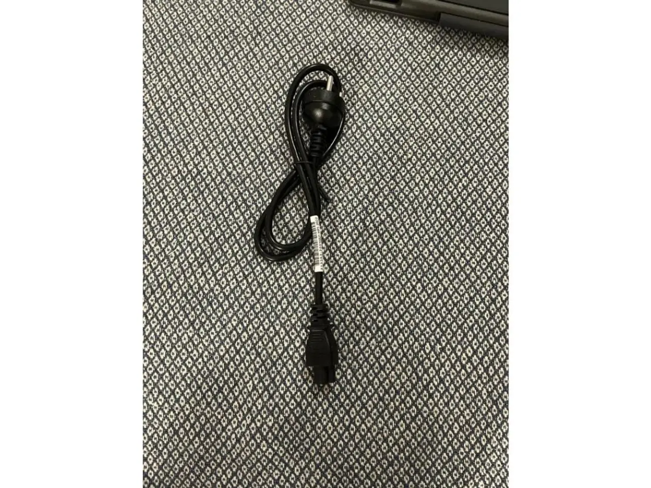 Billede 1 - Strømkabel 3 pin Mickey Mouse kabel - 1m