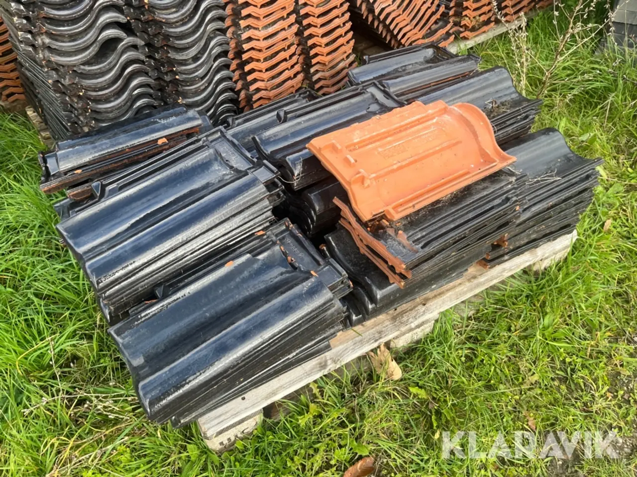 Billede 5 - Glaserede teglsten Bogen 43x26 8paller ca.1000styk