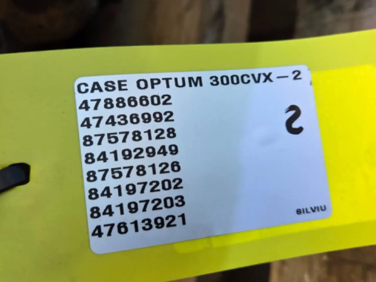 Billede 21 - Case Optum 300 Pto Transmission 47888664