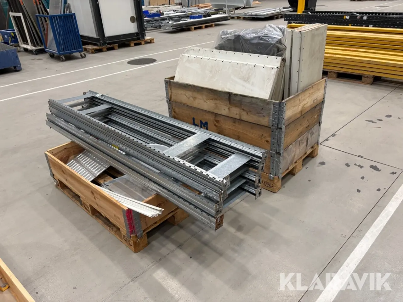 Billede 4 - Pallereol - 8 stigereoler med hylder