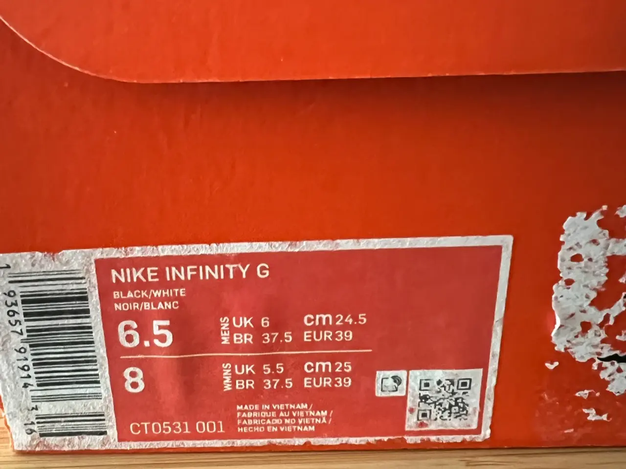 Billede 3 - Golfsko Nike Infinity G mens