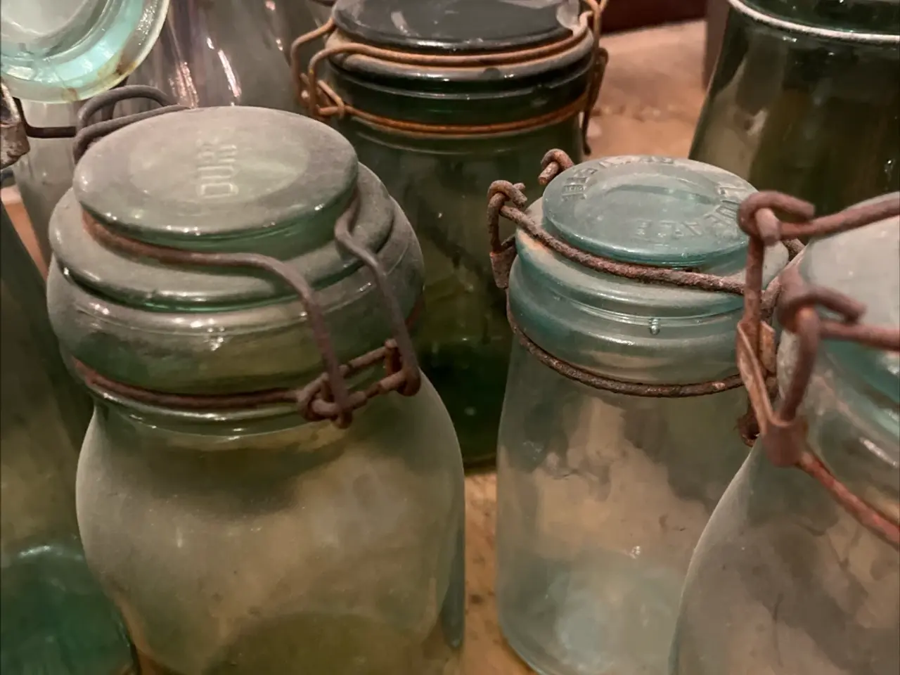 Billede 5 - Franske henkogningsglas grønne
