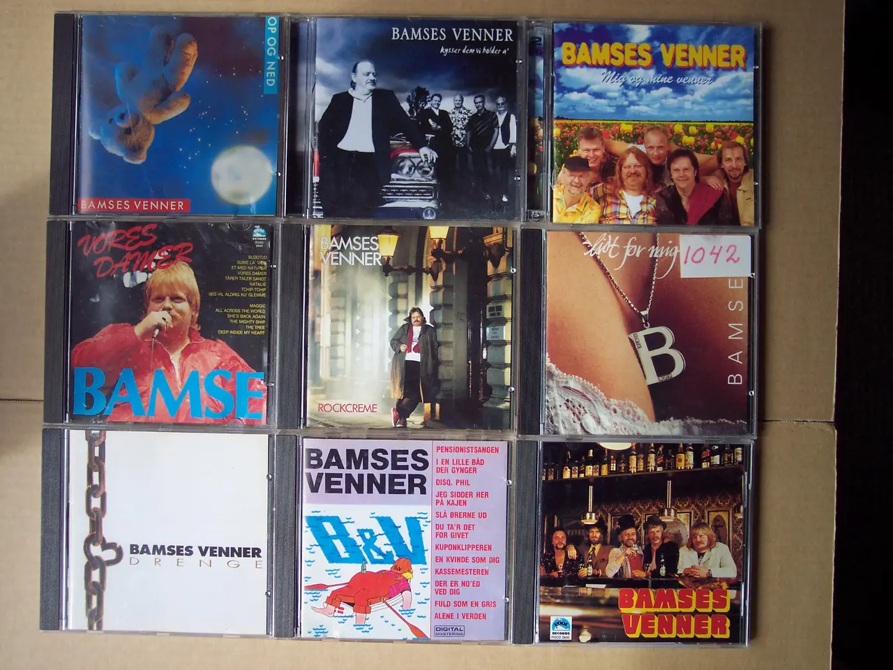 Billede 2 - .BAMSES VENNER + FLEMMING BAMSE CDer sælges sty