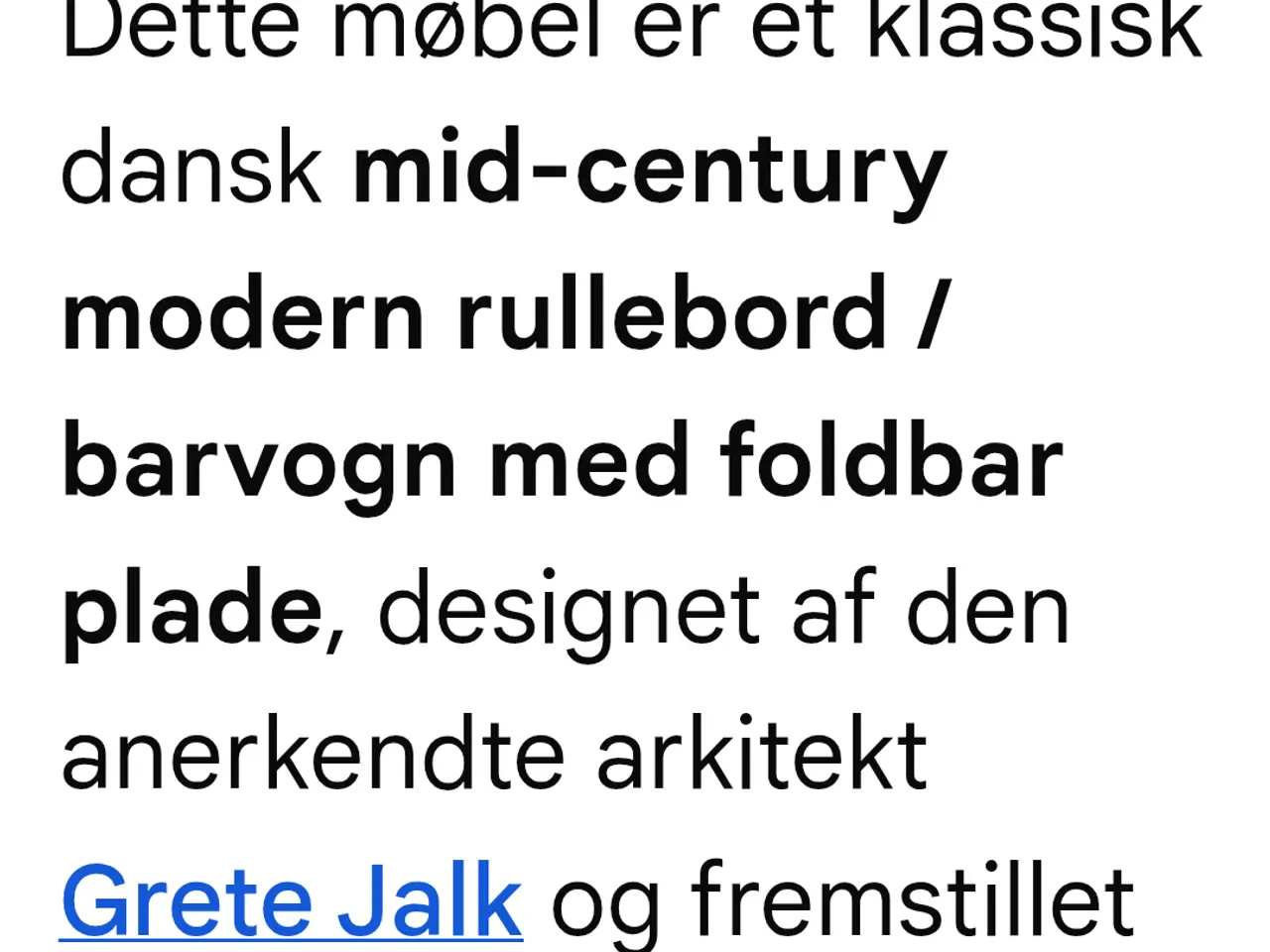 Billede 10 - Grete Jalk for Poul Jeppesens Møbelfabrik barbord