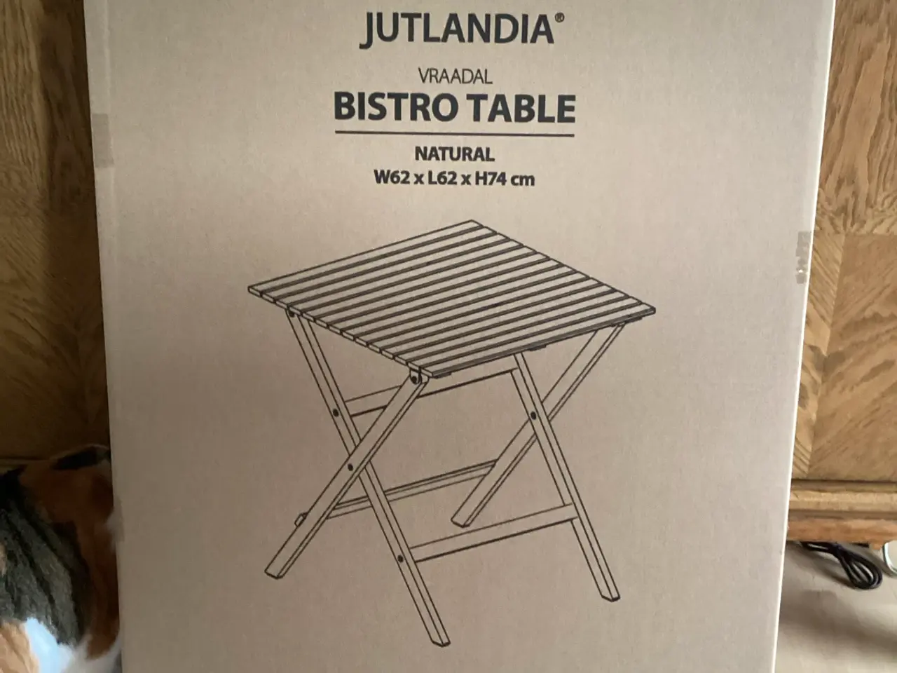 Billede 3 - Rigtig fint folde cafebord