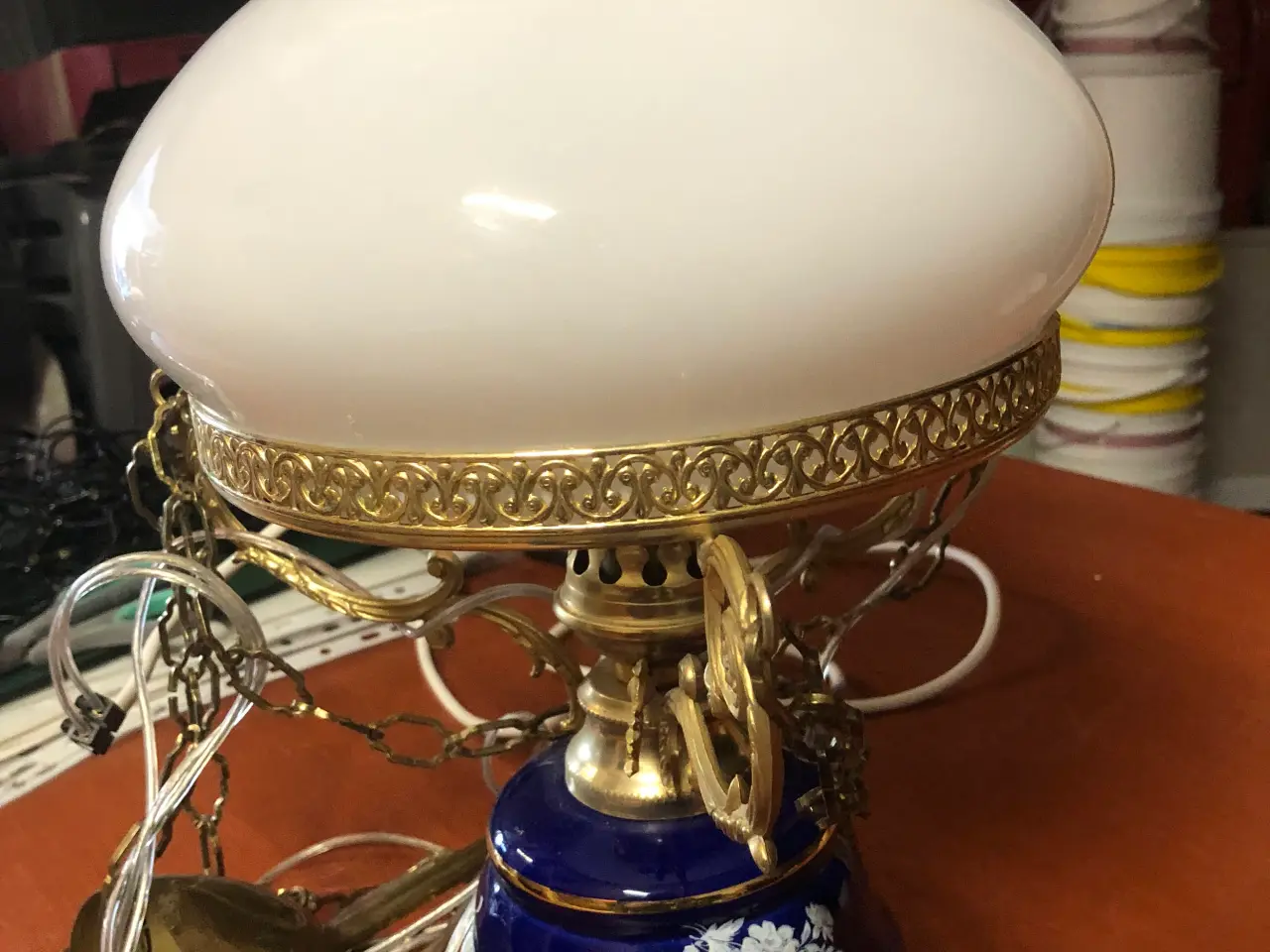 Billede 1 - Vintage loft lampe