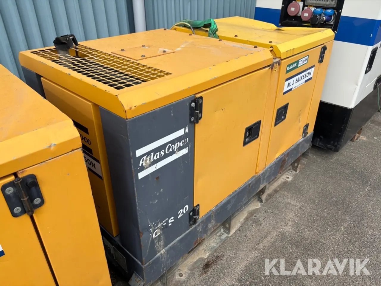 Billede 2 - Generator Atlas Copco QAS 20