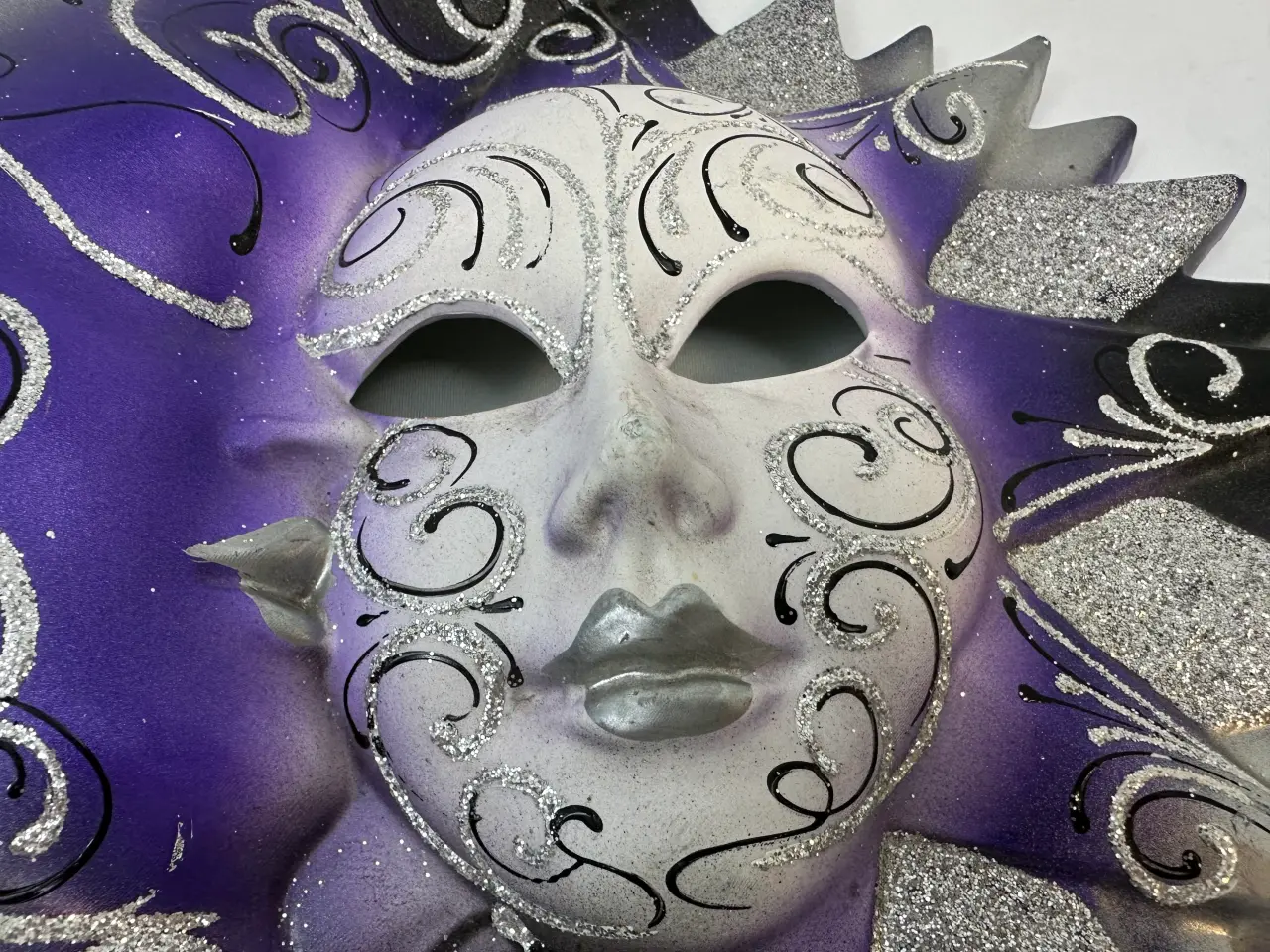 Billede 5 - Maskerade maske / relief (italiensk)