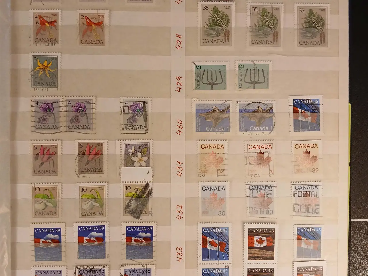 Billede 10 - Canada (267) 2 årsmapper m.m.