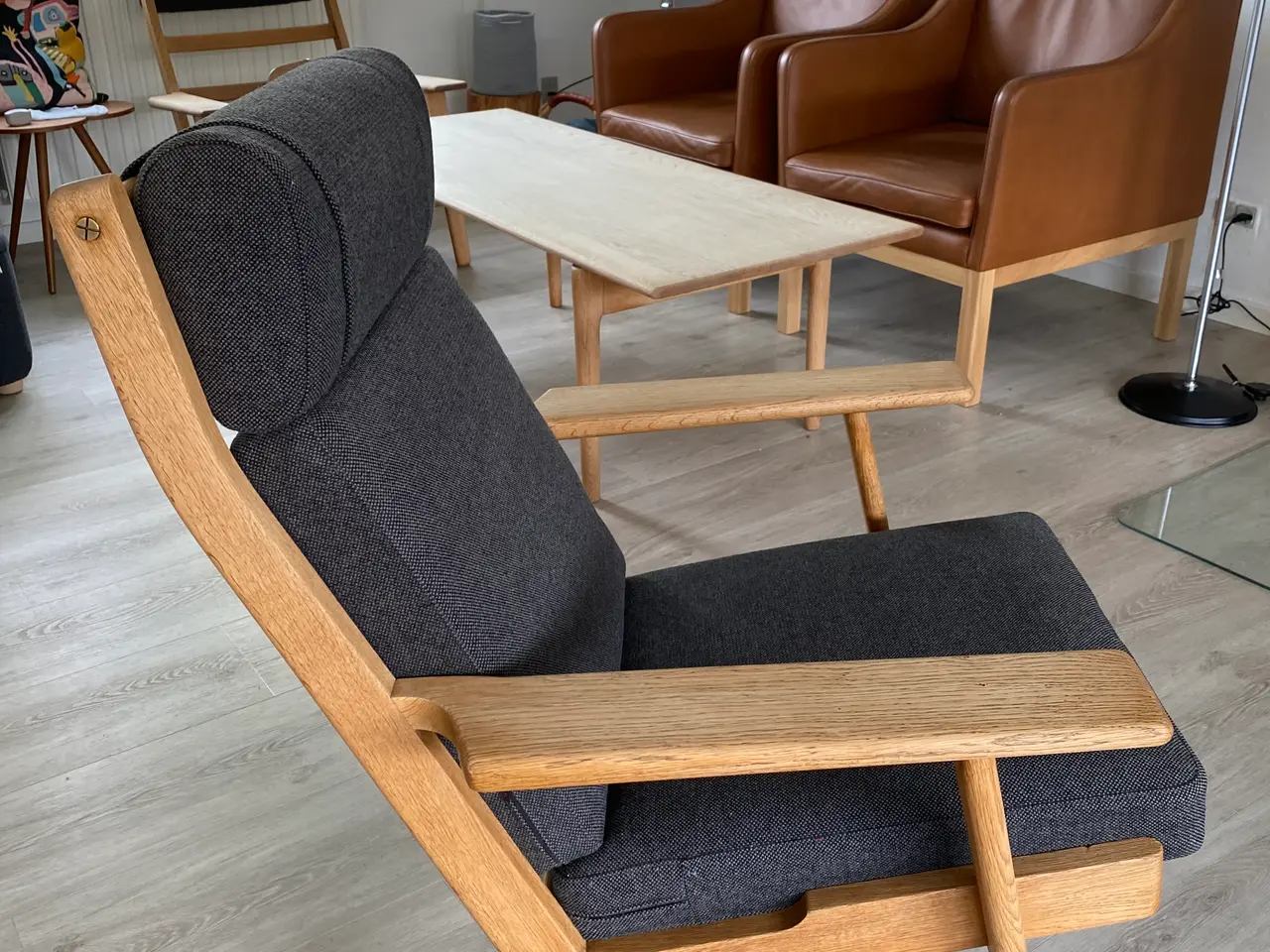Billede 9 - Wegner lænestole 2 stk GE290A og 1 stk 290 