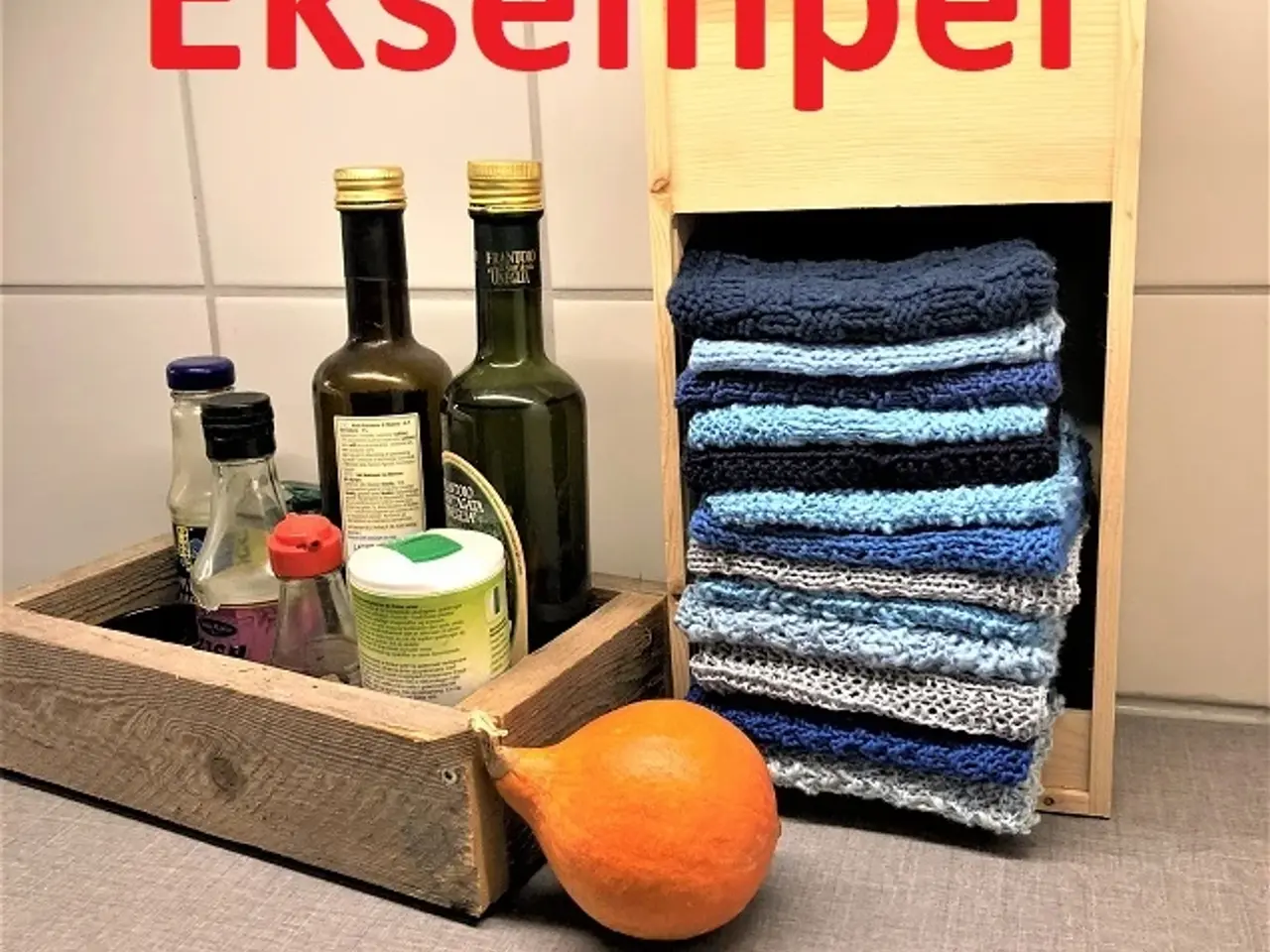 Billede 11 - 2 ens vinkasser i træ.
