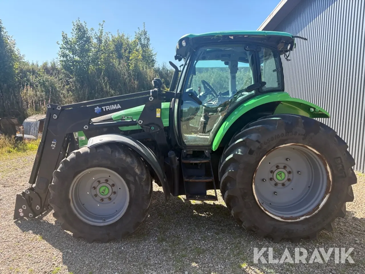 Billede 2 - Traktor Deutz-Fahr 5130 TTV med frontlæsser